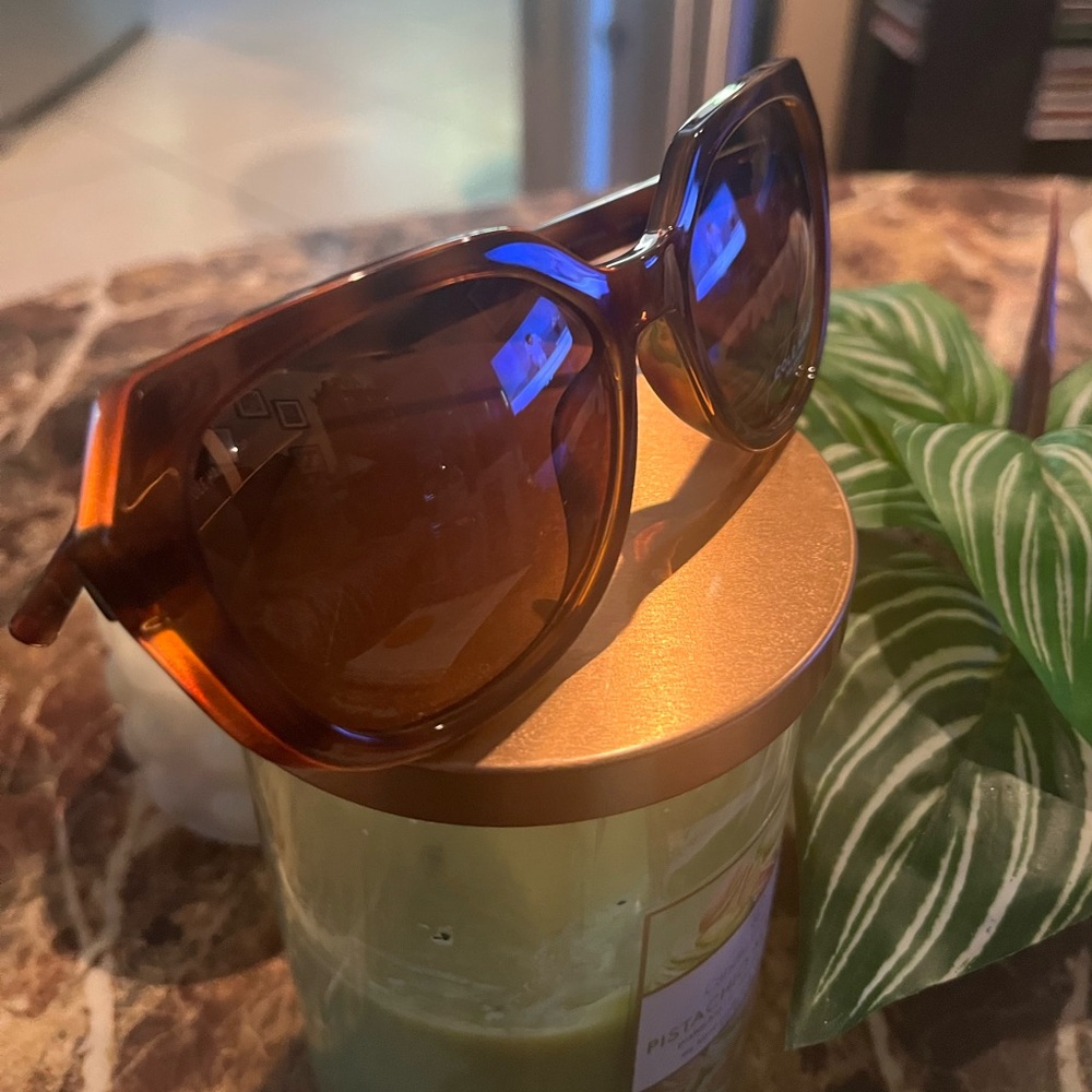 Cole Haan brown polarized sunglasses brand new gorgeous